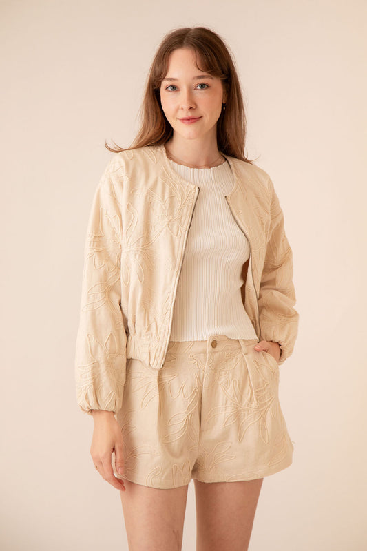 Sophia Jacquard Jacket Large