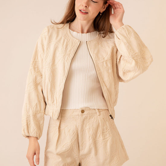 Sophia Jacquard Shorts