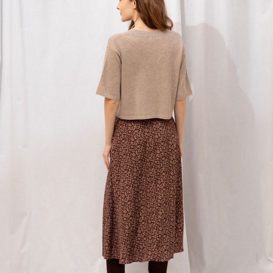 Junie Floral Midi Skirt