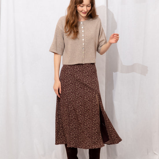 Junie Floral Midi Skirt