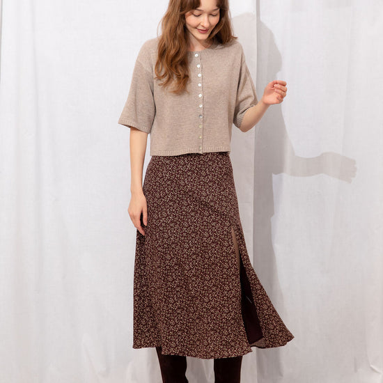 Junie Floral Midi Skirt