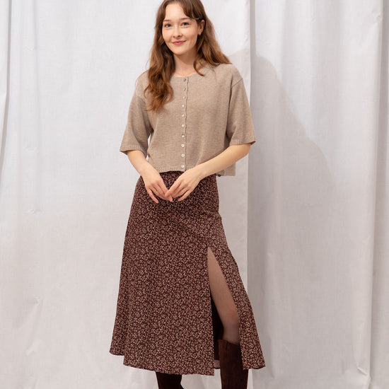 Junie Floral Midi Skirt