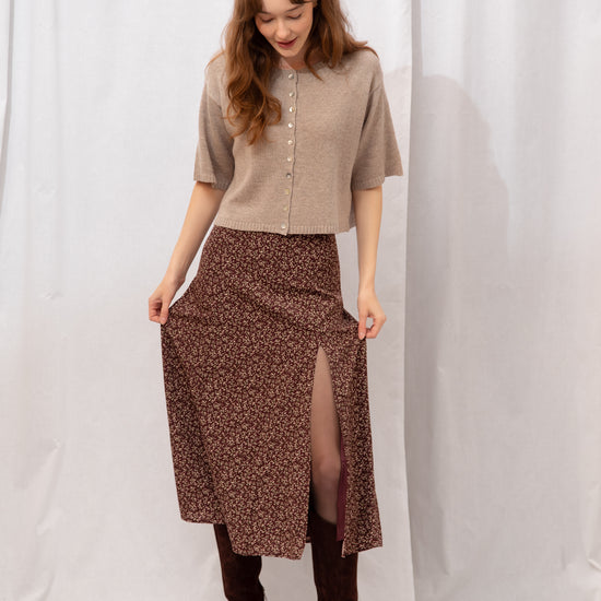 Junie Floral Midi Skirt