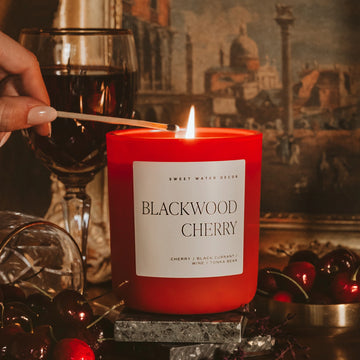 Blackwood Cherry 15 oz Soy Candle