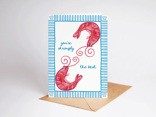 Shrimply The Best Card