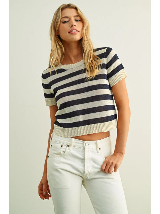 Nadia Striped Top
