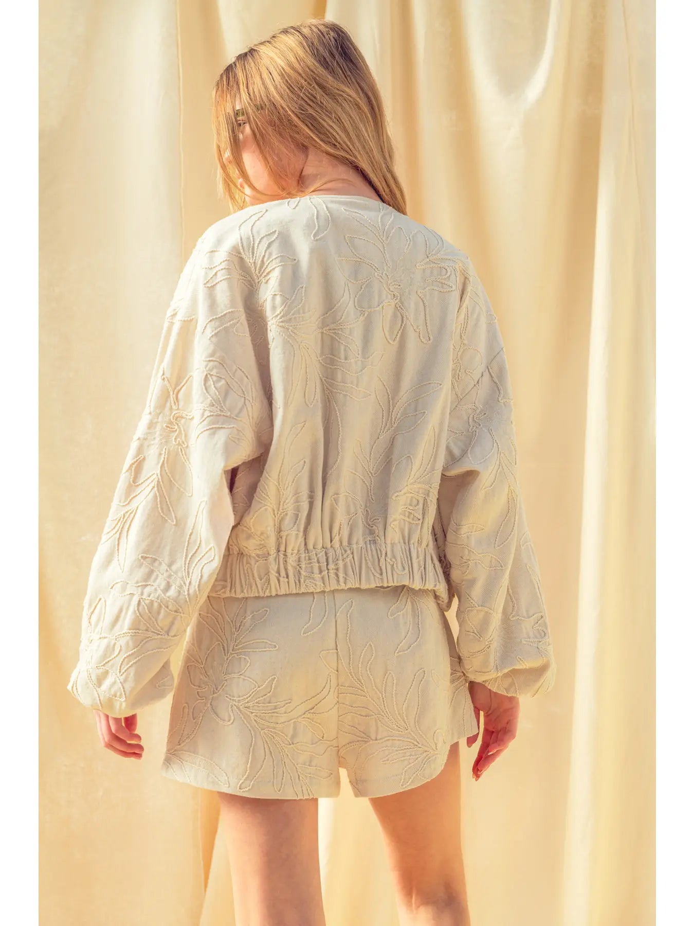 Sophia Jacquard Jacket