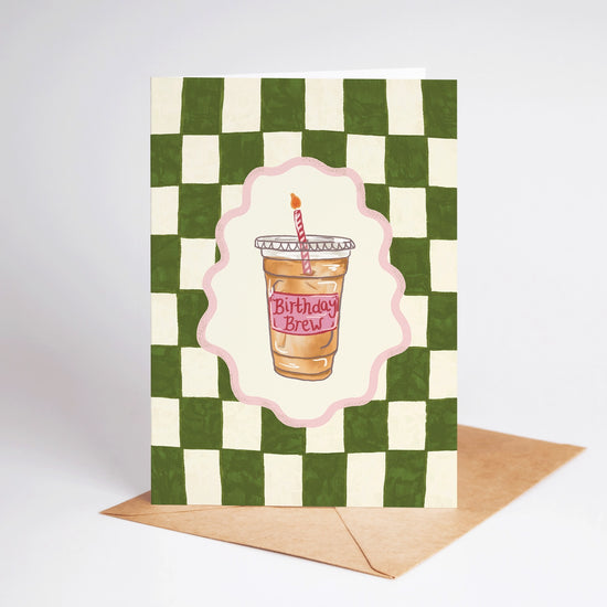 Birthday Brew Card