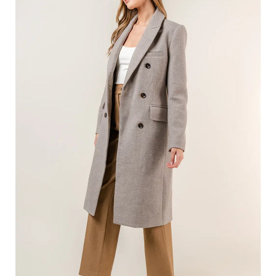 Emilia Double Breasted Coat