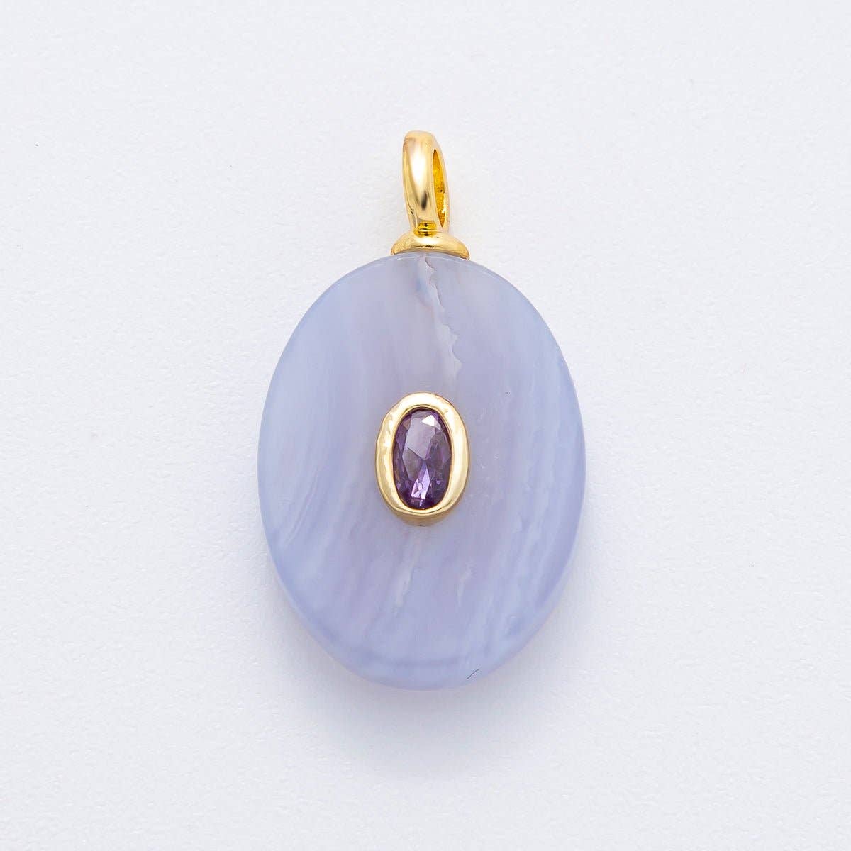 Natural Gemstone Charm