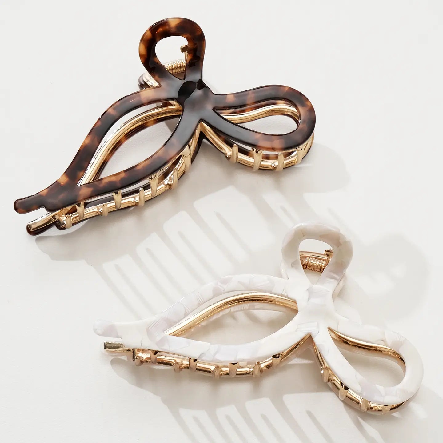 Sabrina Ribbon Bow Claw Clip