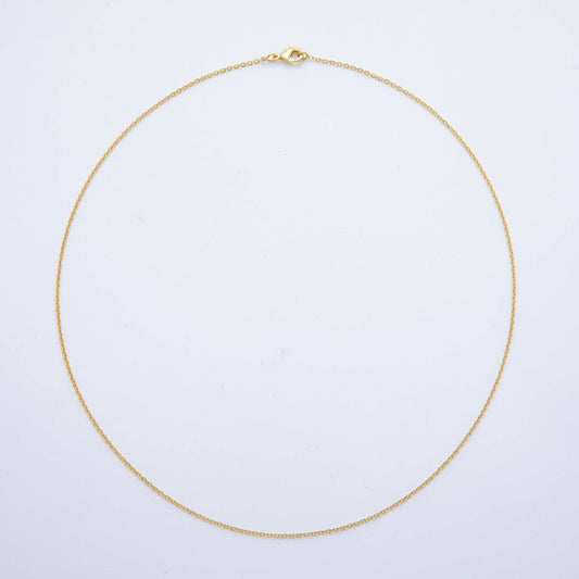 Gold Filled Cable Chain 1.5mm 15.5 Inch
