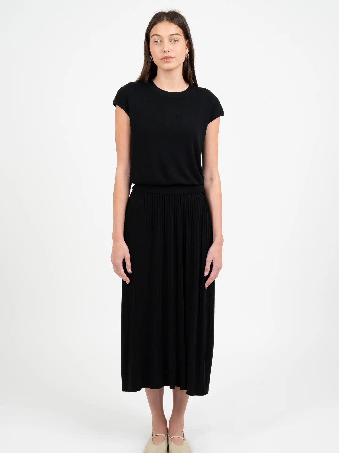 Taron Knit Midi Skirt