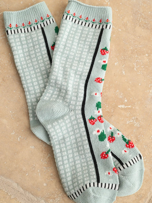 Strawberry Field Socks