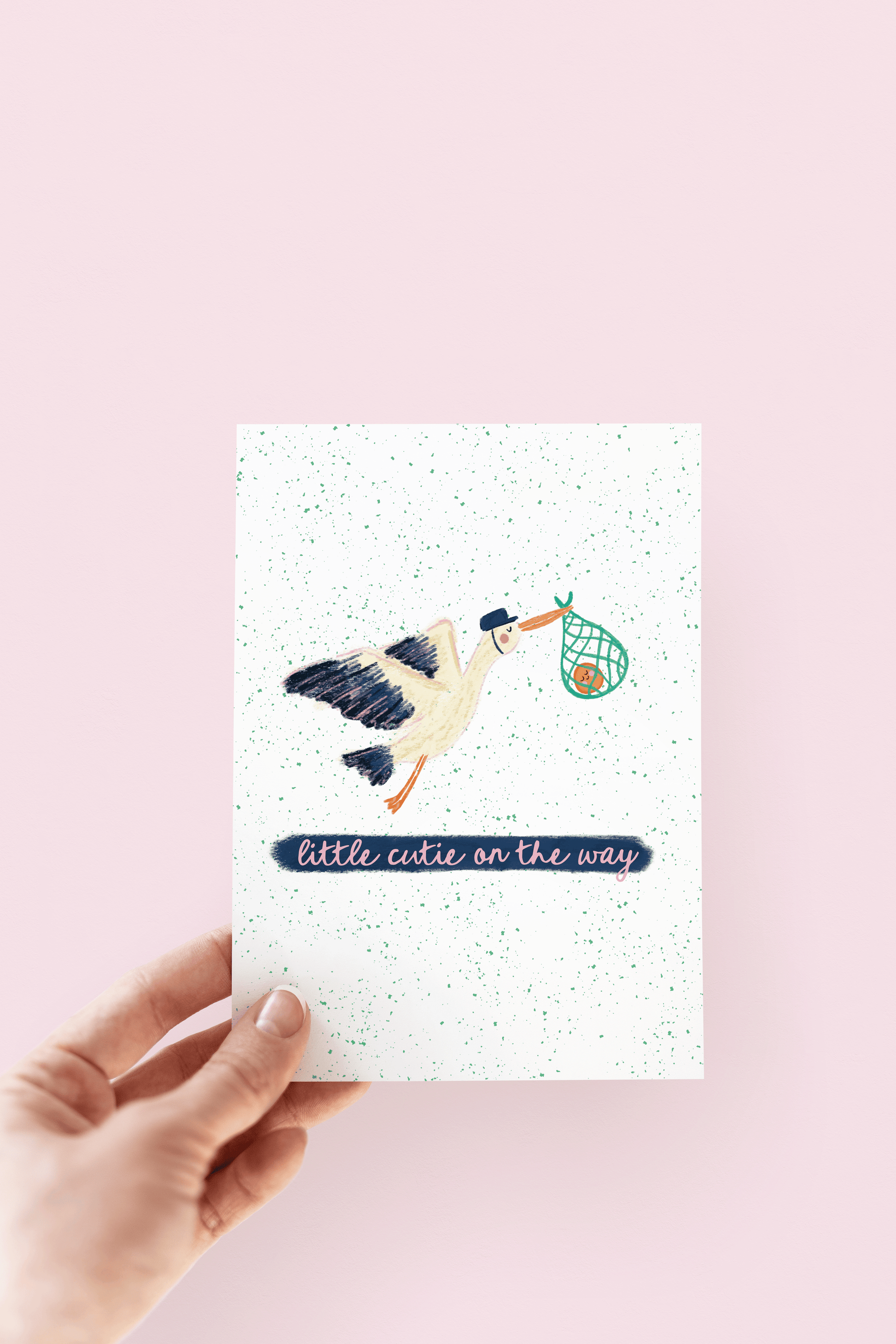 Little Cutie On the Way Card