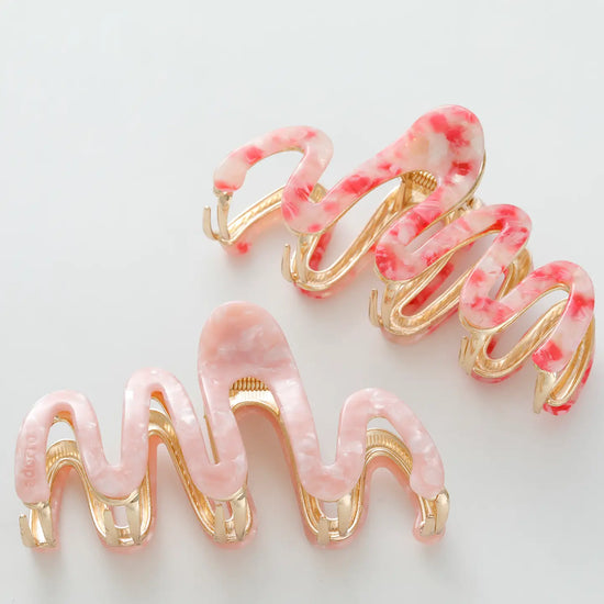 Willow Squiggle Mini Metal Claw Clip