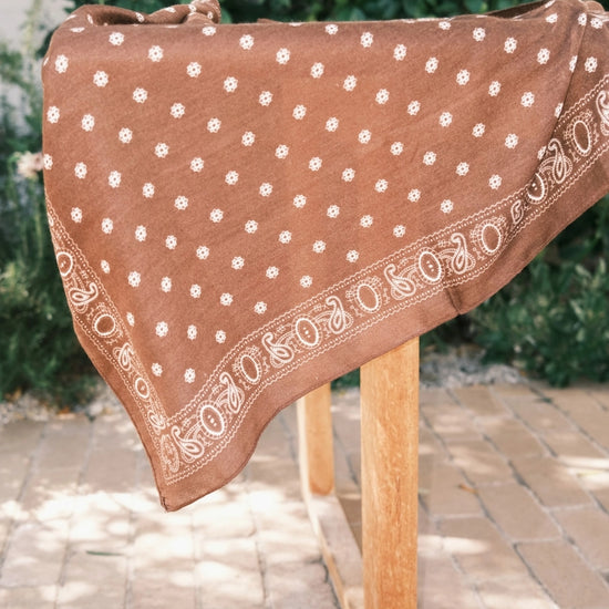 Western Paisley Scarf