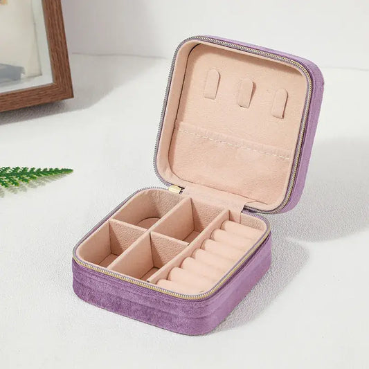 Travel Jewelry Box Lavender