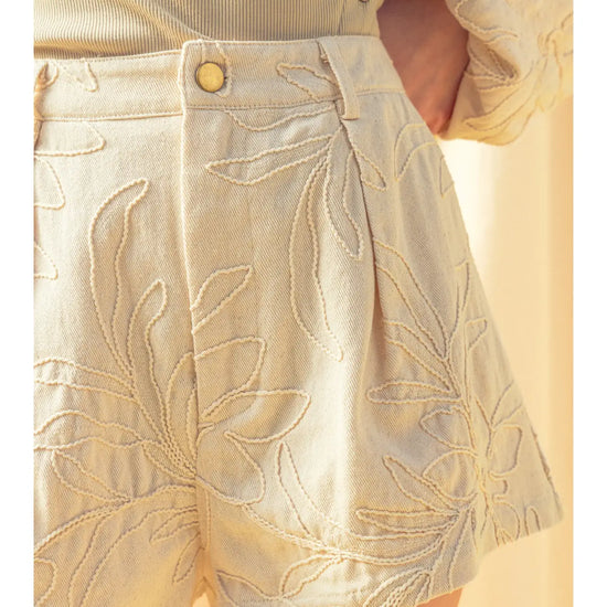 Sophia Jacquard Shorts