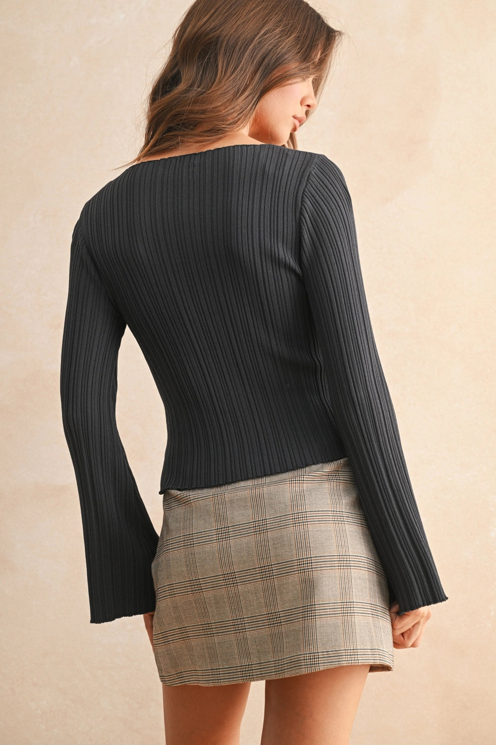 Lily Ribbed Long Sleeve