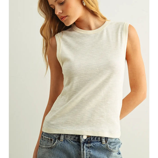 Tilly Tank Cream