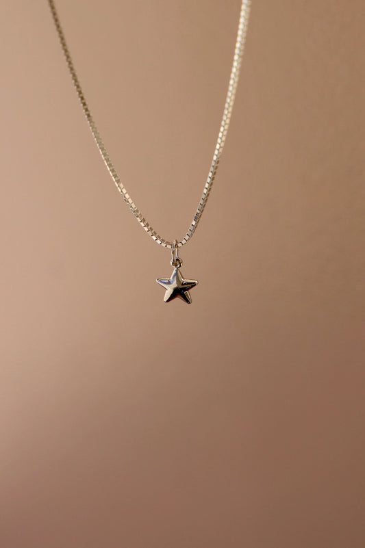 Silver Star Charm