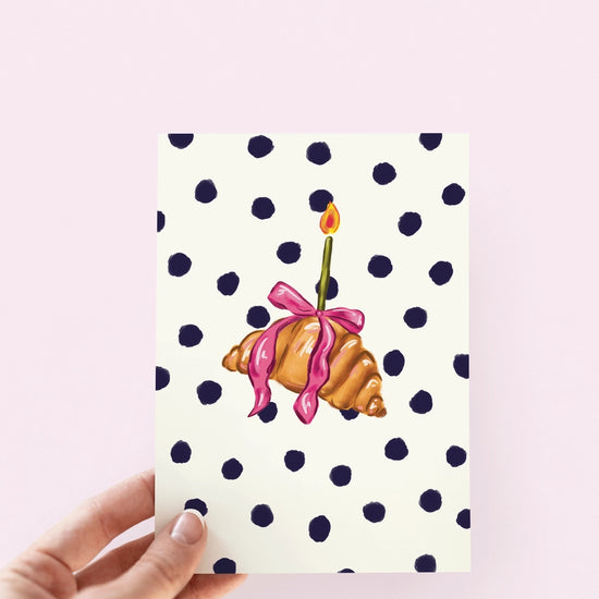 Croissant Celebrations Card