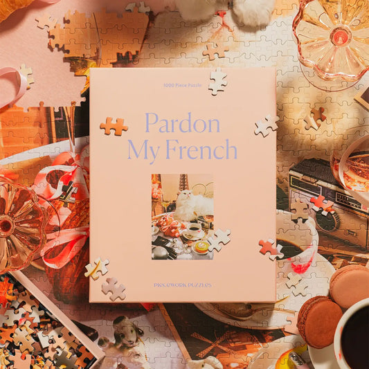 Pardon My French 1000 piece Puzzle