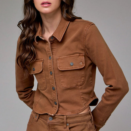 Tawny Shirt Jacket