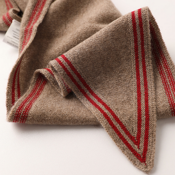 Poppy Cashmere Scarf Latte