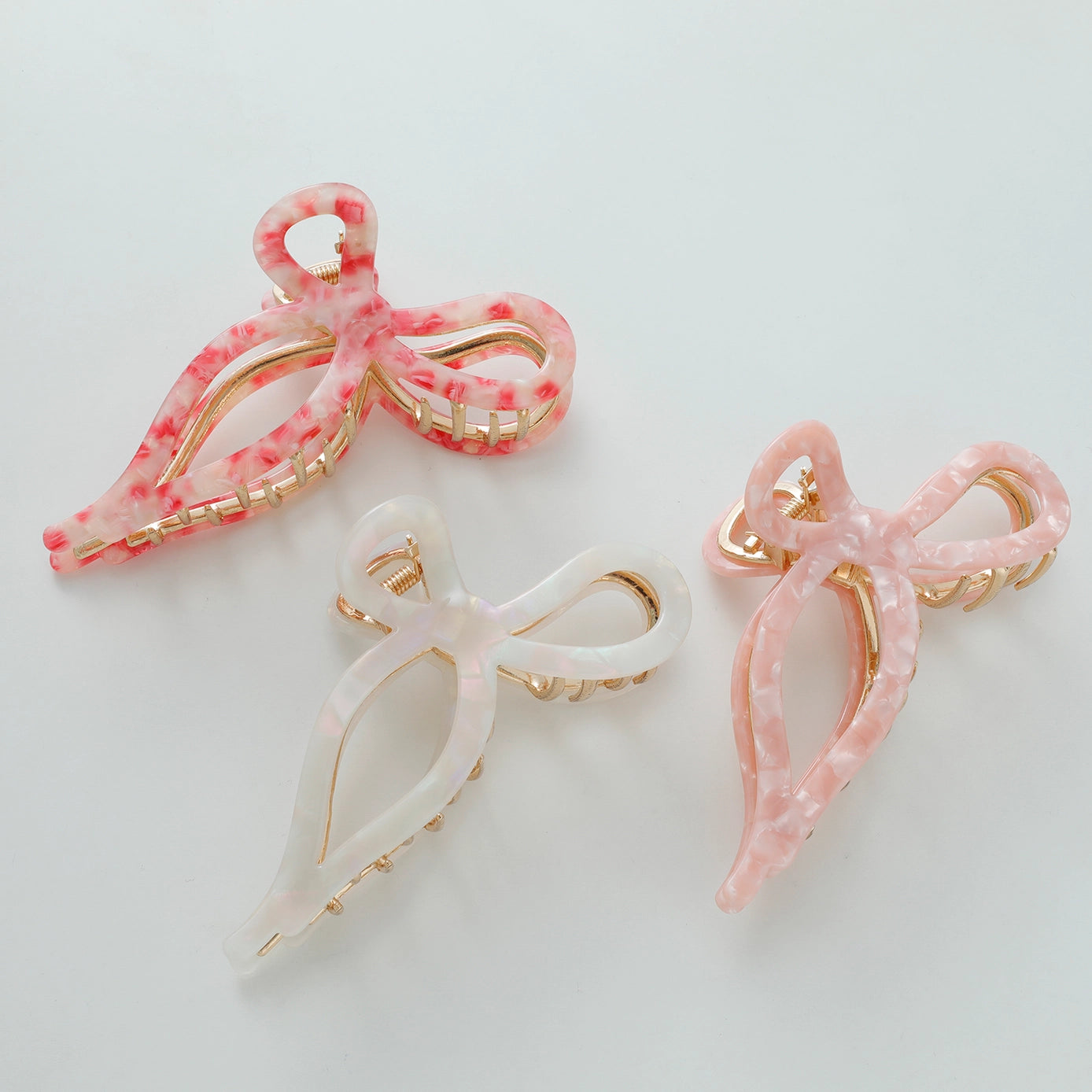 Sabrina Ribbon Bow Claw Clip