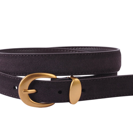 Joslin Curved Belt Chocolate