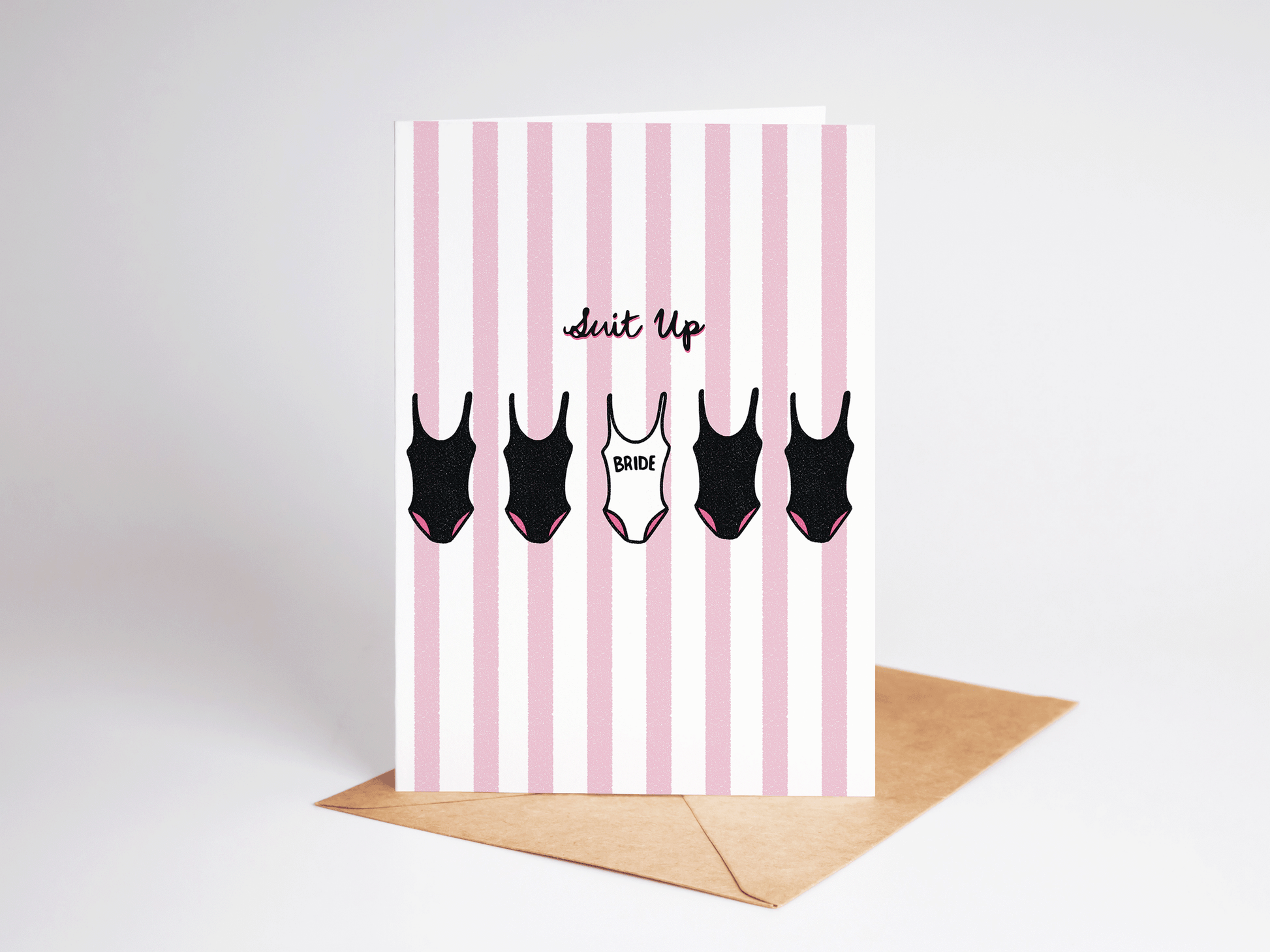 Suit Up Engagement Card