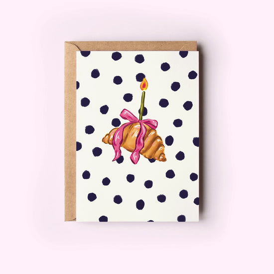 Croissant Celebrations Card