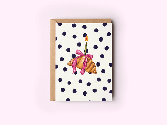 Croissant Celebrations Card