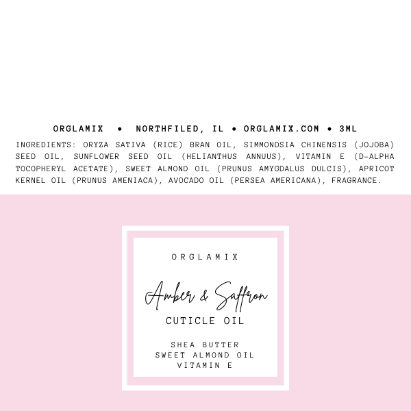 Cuticle Oil Pen Amber + Saffron