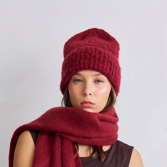 The Reykjavik Beanie Burgundy