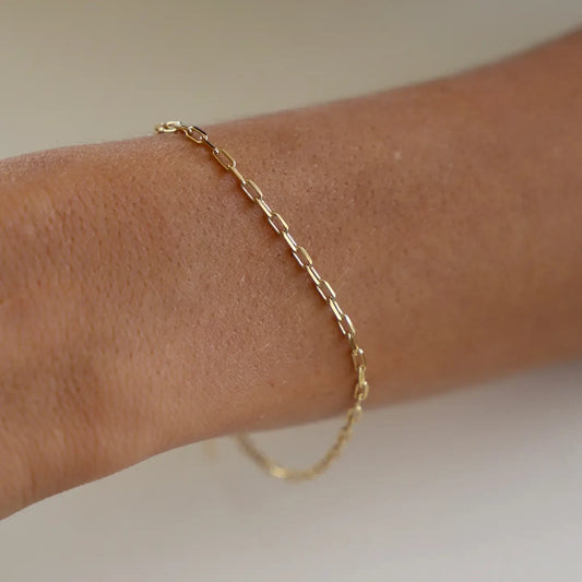 Miniature Paperclip Bracelet