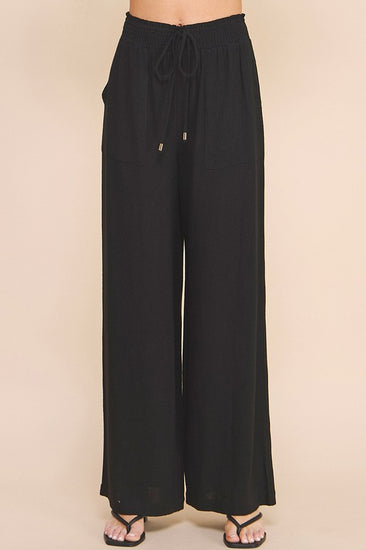 Cali Linen Wide Leg Pants