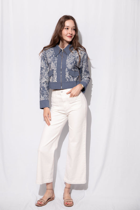 Patch Pocket Wide Leg