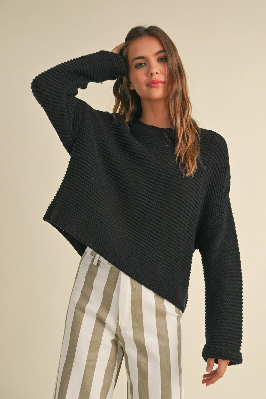 Fisherman Knit Sweater