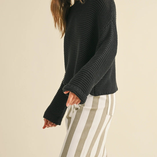 Fisherman Knit Sweater