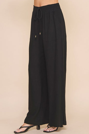 Cali Linen Wide Leg Pants