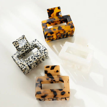 Simone Small Classic Square Claw Clip
