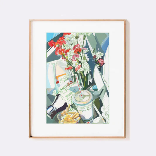"Road Trip with in N Out" Signed Archival Giclee Print