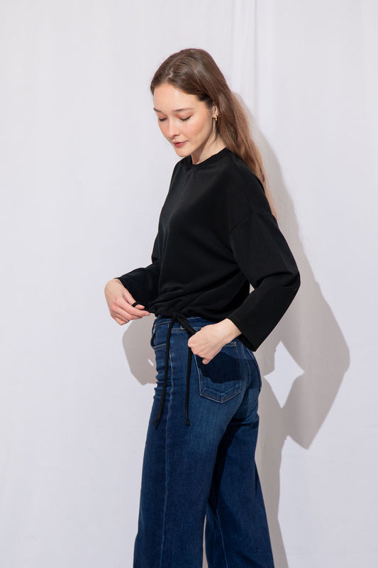 Elia Side Tie Top