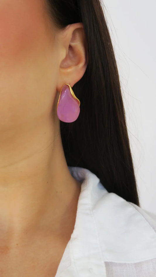 Oyster Drop Earrings