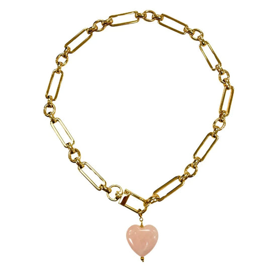 Marble Heart Necklace