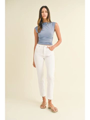 Comfort Straight- Optic White