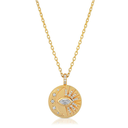 Venus Moon Necklace